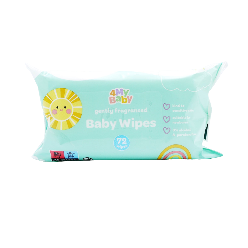 4 My Baby gently fragranced Baby 72 Wipes 4 My Baby gently fragranced Baby 72 Wipes